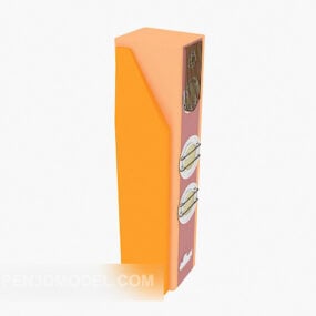 Bright-colored Vertical Speaker 3d model