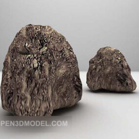 Brown Rock 3d-model