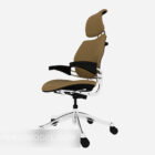Brown High-back Office Chair