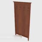 Brown Solid Wood Screen Screen Partition