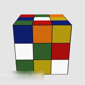 Rubik blok 3D-model