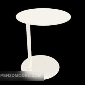 שולחן צד ספה קז'ואל בגוון עגול דגם תלת מימד