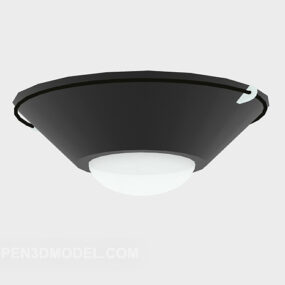 Taklampe Møbler Round Shade 3d modell