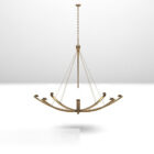 Brass Chandelier Ceiling Lamp