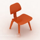 Roter Stuhl für Plastikkinder