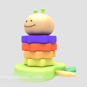 Barn små leksaker 3d-modell
