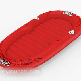 Children’s Rowing Red Color 3d model
