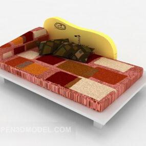 Barn Casual Bed 3d-modell