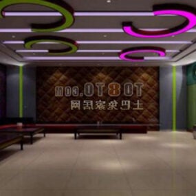 Chinese Night Club Large Room 3d model