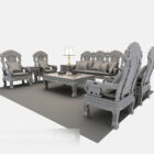 Kinesisk sofabord i klassisk stol