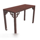 Chinese Carved Lace Table