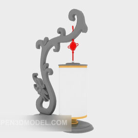 Chinese Carving Lamp 3d model