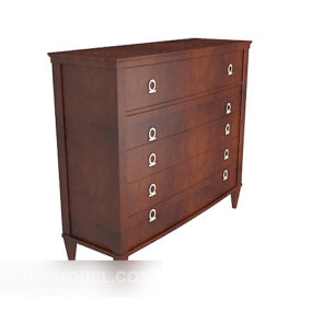 Chinese Drawer Cabinet 3d model