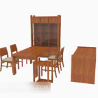 Kinesiske møbler for bordstoler