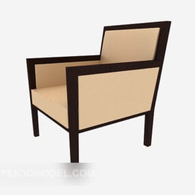 3d модель китайського гостьового крісла