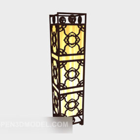 Chinese Personality Floor Lamp 3d model