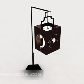 Chinese Personality Table Lamp 3d model