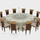 Grote ronde tafelstoel