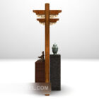 Chinese screen recommended 3d model