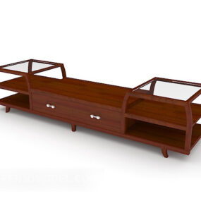Chinese Simple Home Tv Cabinet Furniture 3d model