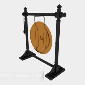 Chinese Small Gong And Drum 3d model