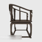 Chinese Solid Wood Armchair