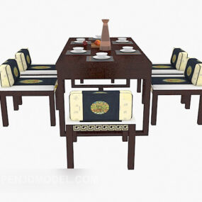 Chinese Antique Solid Wood Table 3d model