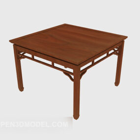 Chinese Square Table 3d model