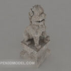 León de piedra chino V1