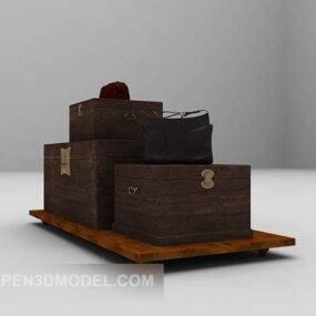 Furniture Chinese Storage Cabinet V1 3d model