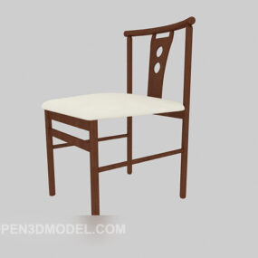 โมเดล 3 มิติเก้าอี้หลังสไตล์จีน