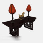 Chinese Traditional Bar Console Table