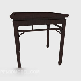 Chinese Style Case Table Wooden 3d model