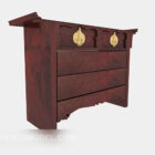 Chinese Classical Entrance Cabinet