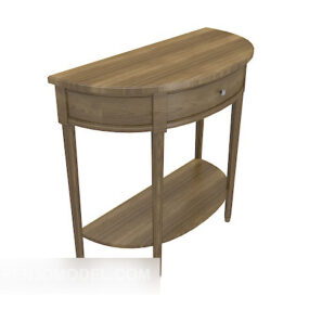 Chinese Style Simple Side Table 3d model