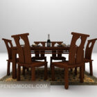 Material de madera de muebles de mesa chinos