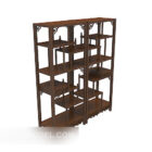 Chinese Traditional Display Cabinet Wooden