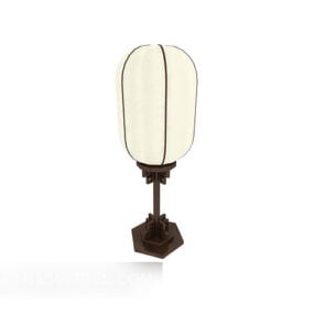 Chinese Traditional Style Table Lamp 3d model