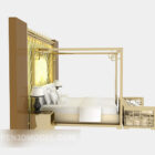 Розкішна ліжко китайського стилю