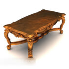 Chinese Wood Carved Tea Table