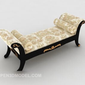 Udendørs skammel Sofabordsmøbler 3d model