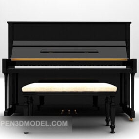 Classic Piano 3d model