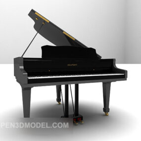 3д модель классического фортепиано