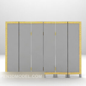 Classical Screen For Home 3d model