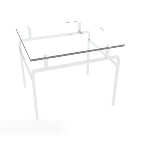रंग बदलने वाला आधुनिक साइड टेबल 3डी मॉडल