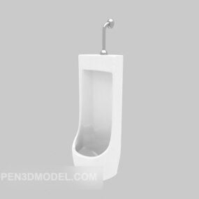 Urinario de cerámica modelo 3d