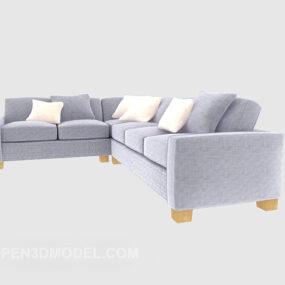 Combined Corner Sofa 3d model