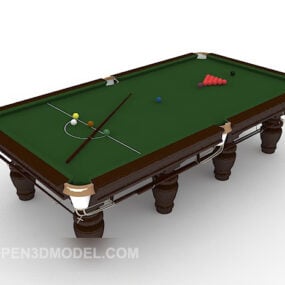 Common Entertainment Pool Table 3d model