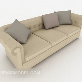 Common Home Sofa 3d model