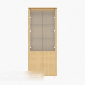 Common Minimalist Display Cabinet 3d model